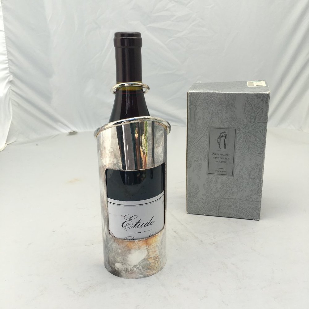 Vintage Silverplated Wine Bottle Holder NIB - Picture 6 of 10